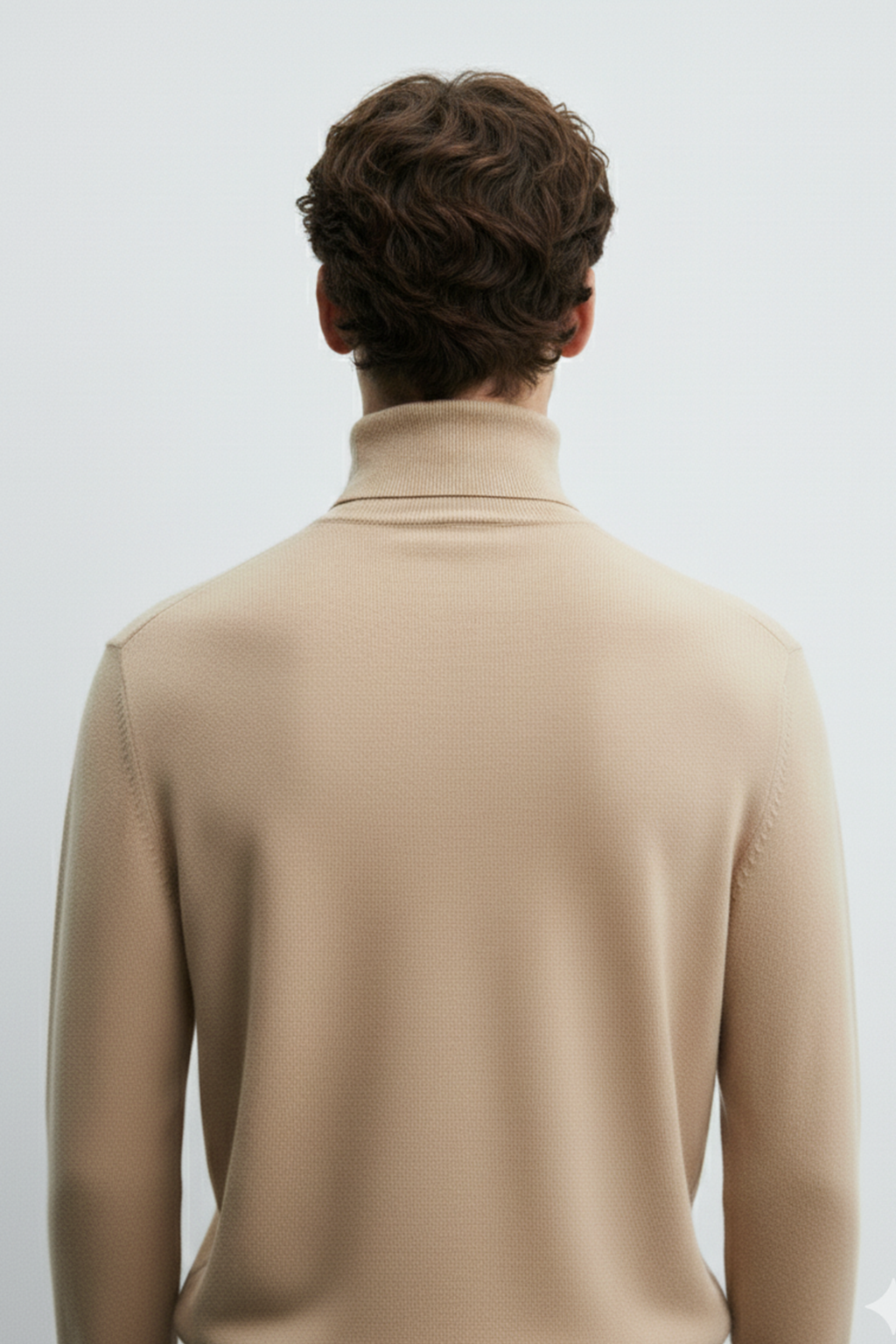Turtle Neck Sweatshirt | Ethan – Sandstone